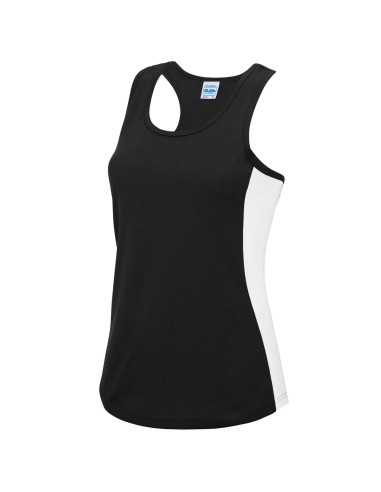 A-JC016-WOMEN'S COOL CONTRAST VEST